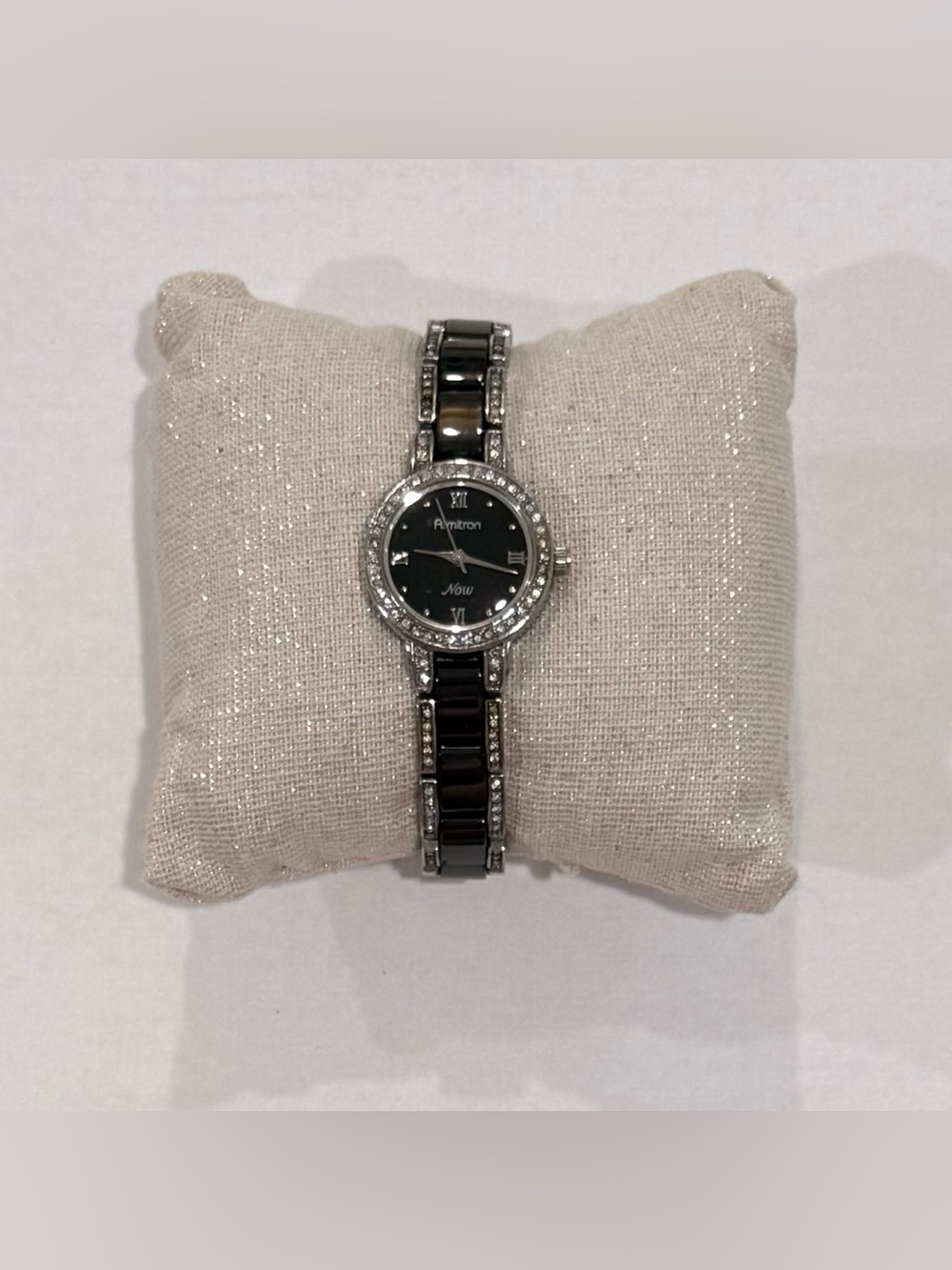 Armitron Now Women’s Ceramic Watch Black Y121E